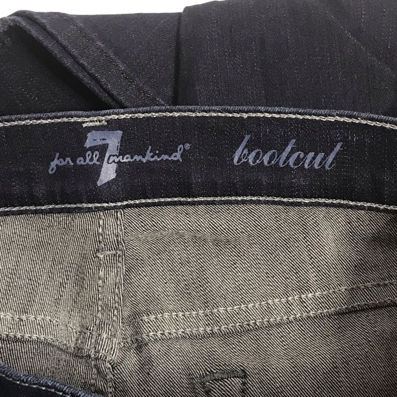 7FAM | Dark Wash Boot Cut Jeans size 27 - Picture 4 of 6